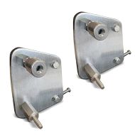 Set 2x Adapterplatte für ConStands Power Classic / Evo passend für Honda Transalp XL 750 23-25