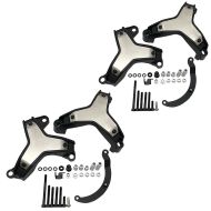 Set 2x Motordeckel Schutz passend für Yamaha MT-09 / SP 21-23 Protektor Crash Pad Motoguard MY31 titan