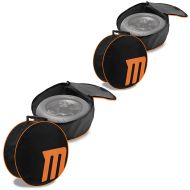 Set 2x Motorrad Reifentaschen Set passend für Vorderrad und Hinterrad bis 17 Zoll Tourtecs RT12 Radtasche schwarz