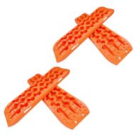 Set 2x Pistes de Récupération Tapis de Traction universel une paire Vanit BB1 orange