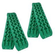 Set 2x Pistes de Récupération Tapis de Traction universel une paire Vanit BB1 vert