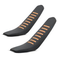 Set 2x Selle pilote bas -3cm XDure KS17 compatible avec KTM EXC / SXF / XC 150 250 300 450 20-23 siège conducteur noir orange
