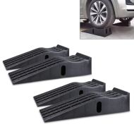 Set 2x Rampes d'accès voiture, 2 pièces, rampe Vanit AR1, 155 mm, porte-voiture, 2000 kg