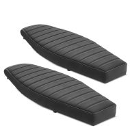 Set 2x Selle plate compatible avec Simson S50 S51 S70 Craftride VS1 Siège noir
