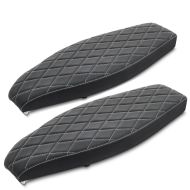 Set 2x Selle plate compatible avec Simson S50 S51 S70 Craftride VS2 Siège noir