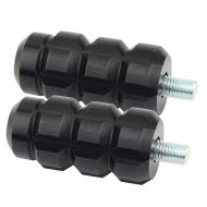 Lot de 2 Pédale de vitesses compatible avec Harley Davidson Pédale de vitesses Craftride SR3 noir