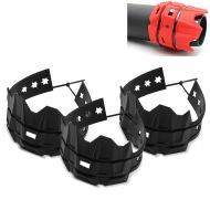 3er-Set Schalldämpferschutz passend für Motocross und Enduro Auspuff Schutz Silikon XDure schwarz