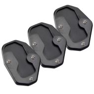 3er-Set Seitenständerfuß Verbreiterung passend für Harley Davidson Pan America 1250 / S 21-24 Craftride schwarz