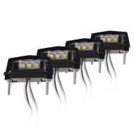 4er-Set Kennzeichenbeleuchtung Motorrad Zaddox T1 LED Kennzeichenleuchte