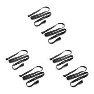 3er-Set Motorrad Schlaufengurte ConStands Befestigungsgurte Set 1,5m schwarz