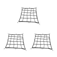 Lot de 3 Filet à bagages de Bagtecs utilisation universell noir