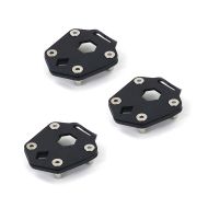 Lot de 3 Extension béquille latérale compatible avec Royal Enfield Himalayan 17-24 Elargisseur bequille laterale Motoguard FV10