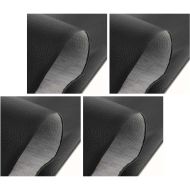 4er-Set Motorrad Sitzbank-Bezug Tourtecs in Leder-Optik Matt 90x70 cm schwarz