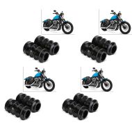 Lot de 4 Soufflets caoutchouc 39mm compatible avec Harley Davidson Davidon Sportster + Dyna modèles Craftride