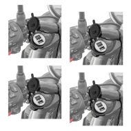 Lot de 4 Prise USB moto 12V Lumitecs US3