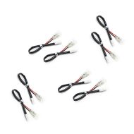 4er-Set Blinker Adapterkabel Motorrad passend für Motocross, Enduro Lumitecs 2 Stück AK5
