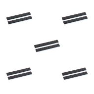 Lot de 5 Masses d'équilibrage moto ConStands plomb d'equilibrage 2 pièces 12x5g noir
