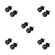5er-Set Motorrad Prismabuchsen-Racingadapter Motea Assen M6 schwarz