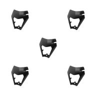 Lot de 5 Plaque phare compatible avec KTM EXC / EXC-F Enduro 2017-2021 Xdure PQ4 noir