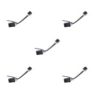 Lot de 5 Adaptateur H4-H13 pour phares avant compatible avec Harley Davidson Craftride