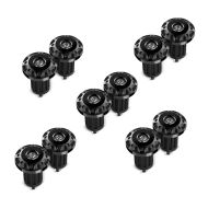 5er-Set Lenkerenden / Motorrad Lenkergewichte Tourtecs LE1 passend für universal Lenker schwarz