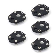 Lot de 5 Extension béquille latérale compatible avec Royal Enfield Himalayan 17-24 Elargisseur bequille laterale Motoguard FV10