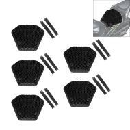 Lot de 5 Coussin de Selle Gel TPE Moto Tourtecs AC2 confort coussin gel L noir