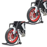 2x Béquille sous tete de fourche Constands Classic 27mm leve moto roue avant noir