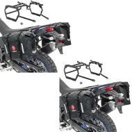 2x Sacoches cavalières Set WP8 compatible avec KTM 790 Adventure / R 19-21 avec supports Bagtecs