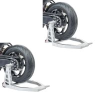 2x Béquille d'Atelier Arrière monobras compatible avec Triumph Speed Triple 1200 RS 21-24 Constands SC1 Aluminium