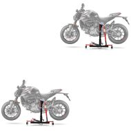 2x Zentralständer passend für Ducati Monster 937 21-25 Motorradheber ConStands Power-Evo