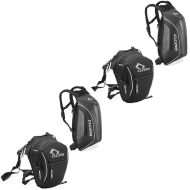2x Set: Hartschalen Rucksack Carbon 30Ltr schwarz + Beintasche LB5 erweiterbar 2,8-4,6 Liter Leg Bag