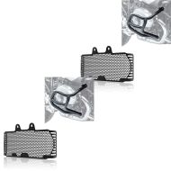 2x Set: Pare carter compatible avec BMW R NineT 14-23 Motoguard garde moteur + Protection de radiateur compatible avec BMW R NineT 14-23 Grille Zaddox KG1 noir