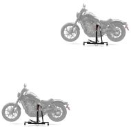 2x Zentralständer passend für Honda Rebel 1100 CMX 21-25 schwarz Motorradheber ConStands Power-Evo