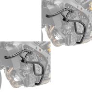 2x Pare carter Set compatible avec Yamaha MT-09 21-25 Motoguard X21 haut et bas crashbar noir