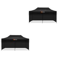 2x Pavillion pliable 3x6m Tourtecs Pavillon pliable pour la piste de course MOTEA DPLB