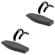 2x Banquette plate VS1 Craftride compatible avec Simson S51 / S50 / S70 + garde boue avant + garde boue arrière noir