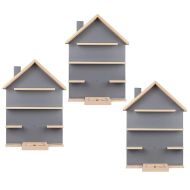 Lot de 3 étagères murales compatible avec enfants adaptées aux Tonies Divit WT10 étagères Toniebox NEW