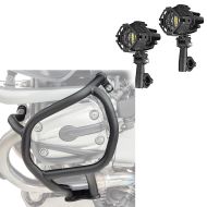 2x phares antibrouillard LED S22X + crash bar sur mesure pour BMW R 1150 GS 00-04