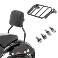 Sissybar sur mesure pour Harley Davidson Sport Glide 18-24 + fixation kit de montage + porte-bagages pour sissybar