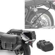 Satteltaschen Kentucky 30Ltr + Satteltaschenhalter passend für Triumph Bonneville T120 / T100 16-24