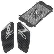 Cache radiateur + protection de réservoir latérale sur mesure pour Kawasaki Z 900 17-24