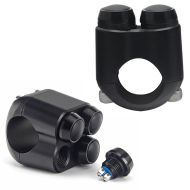 Lenkertaster mit 4 Tastern + Lenkertaster mit 2 Tastern schwarz