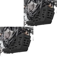 2x Motorschutz passend für Yamaha Tenere 700 21-24 Unterfahrschutz Aluminium SK2 schwarz Motoguard