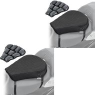 2x Motorrad Mesh Luftkissen Tourtecs Air M LA1  Komfort Sitzkissen in schwarz