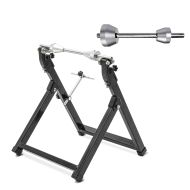 Wuchtbock Motorrad ConStands WU-2 Auswuchtgerät schwarz + Adapter/Auswuchtadapter passend für Motocross, Enduro 14-23