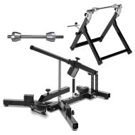 Set démonte-pneu 12-21" avec support d'équilibrage adapté aux pneus moto ConStands noir + adaptateur/adaptateur d'équilibrage sur mesure pour Ducati 748 95-04