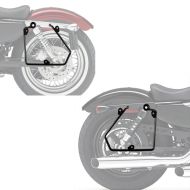 Set: Support Ecarteur de Sacoches compatible avec Harley Davidson Sportster 95-15 gauche SHL Craftride + Support Ecarteur de Sacoches compatible avec Harley Davidson Sportster 95-15 droite SHL Craftride