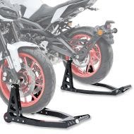 Set Vorderrad Montageständer Superlight-V + Hinterrad Montageständer Superlight Racing ConStands