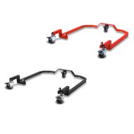 Set: Cadre Chariot avec Roulettes pour Noir + Extension de dérivation à un bras
